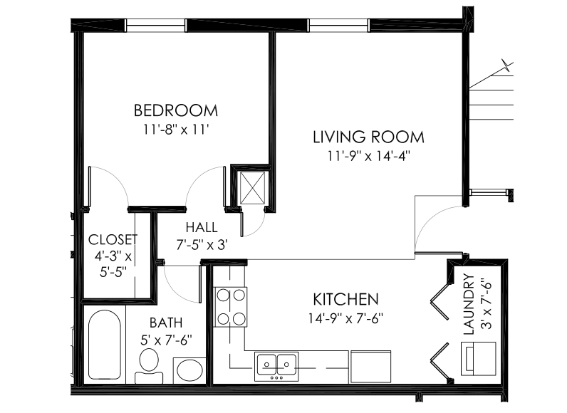 Floor Plans of Eastwood of Ames in Ames, IA